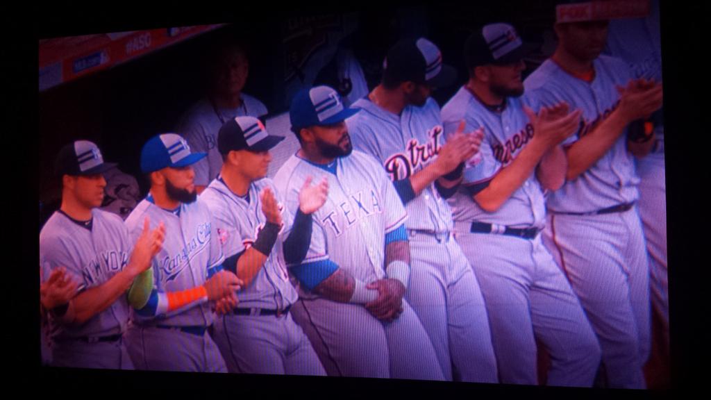 rscheitz's tweet image. Aaron, Mays, Koufax and Bench announced and this guy shows NO RESPECT!  Glad he's outta the D.