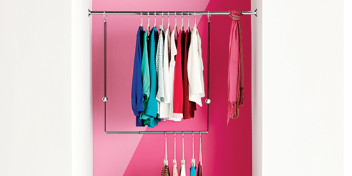 ContainerStore's tweet photo. Need more closet space that's twice as nice? Just Dublet with our Dublet Adjustable Closet Rod http://t.co/Taipc7ta00 http://t.co/3TNkuiTzOI