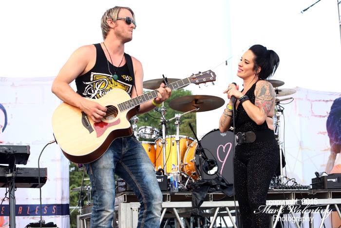 Thank you A Taste of Minnesota for a rockin' evening! #katperkinsdrive Photo cred: Mark Walentiny