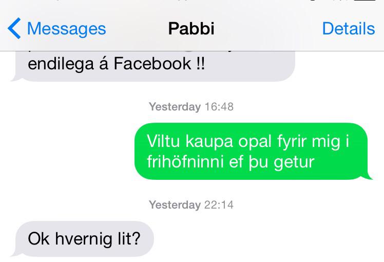 Veit ekki enn hvort ég eigi að leiðrétta miskilinginn