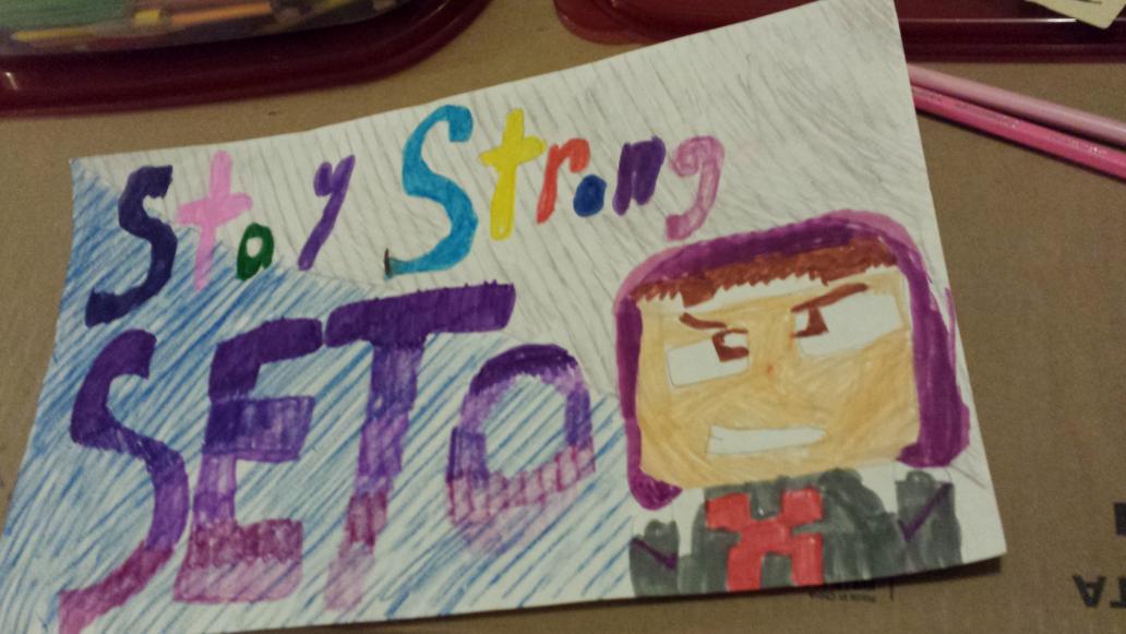 Sierra_Slayz34's tweet photo. #StayStrongSeto http://t.co/RDDZChrnvp