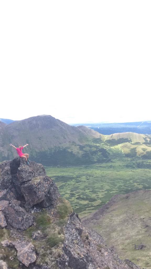 4,250 feet of False Peak in Anchorage, Alaska was achieved today! It's how I like to #BeHealthy #BeYourBestSelf