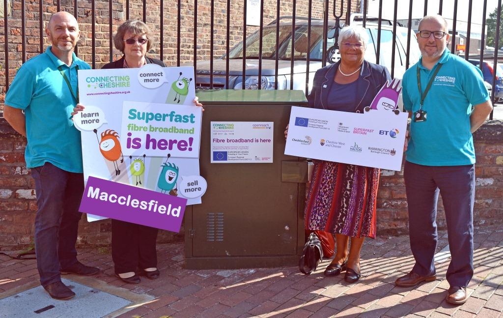 SFB_Cheshire's tweet image. Superfast broadband is now available in #Macclesfield! #GoSuperfast #CCsupport