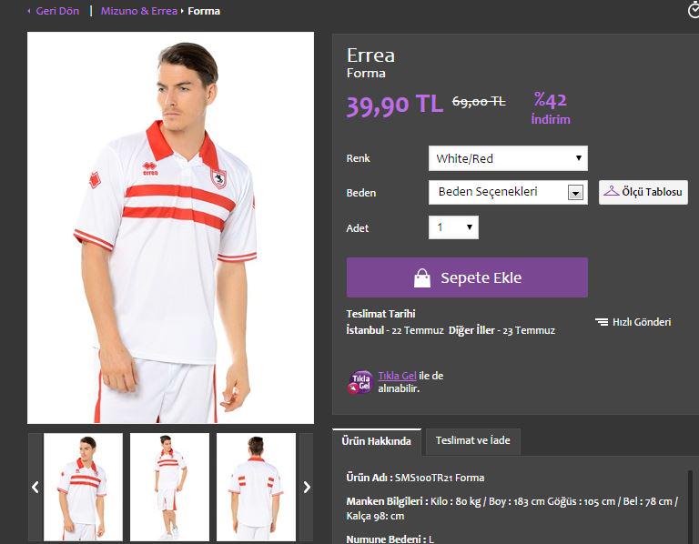slymnbsrn's tweet photo. Morhipo'da Errea'nın Samsunspor ürünleri satılıyor. http://t.co/ahSvkigsGC