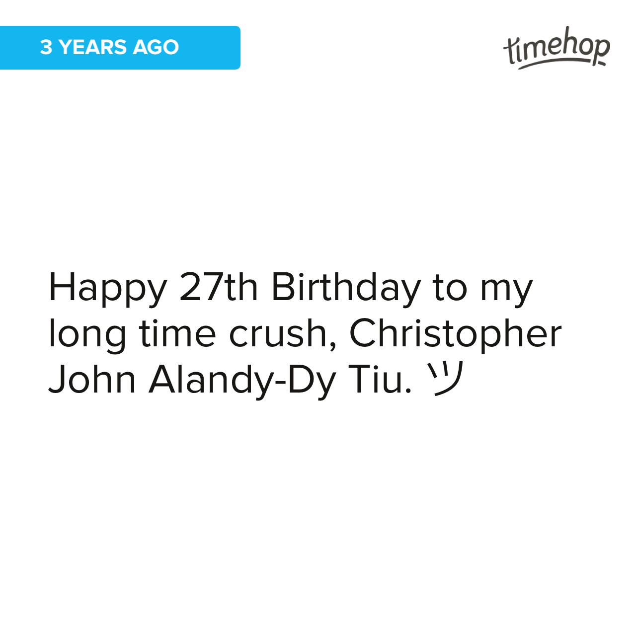 Happy Birthday,     