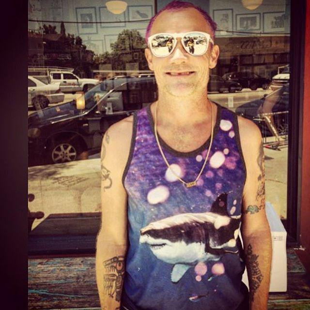 The one and only FLEA loves sharks and loves his surfing.  If any of you out there love music and want to help kids…
