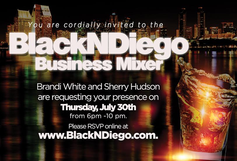blackndiego's tweet photo. July 30 Business Mixer FREE for Business Owners ONLY  RSVP http://t.co/M49Es69BY4 http://t.co/YwTWYXCYT0