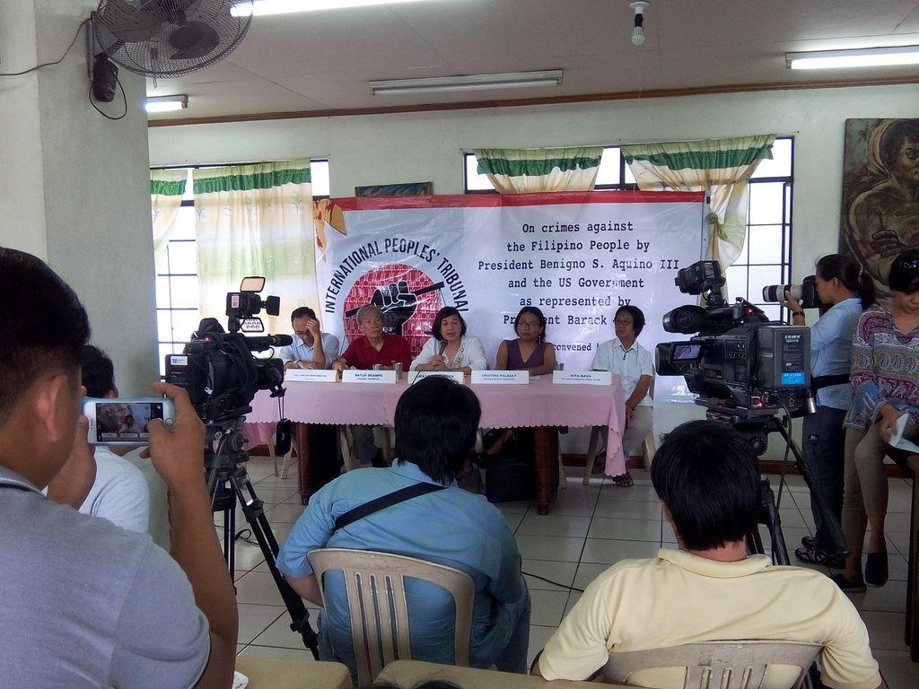 ipt_ph's tweet image. Press con: Former Congresswiman Liza Maza barred from boarding plane to US