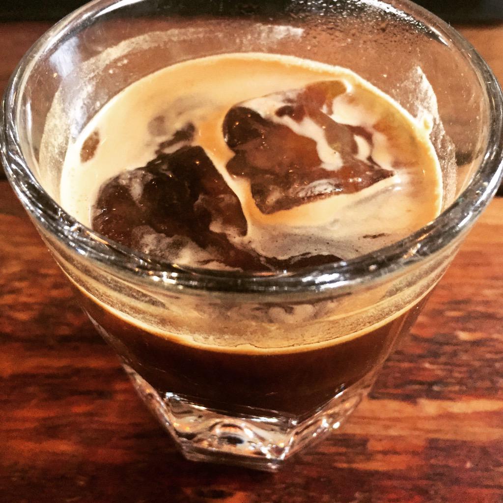 SweetnessofNoth's tweet image. Double iced espresso. #espresso #techerror #coffee #keepgoing #energizer #runtheworld