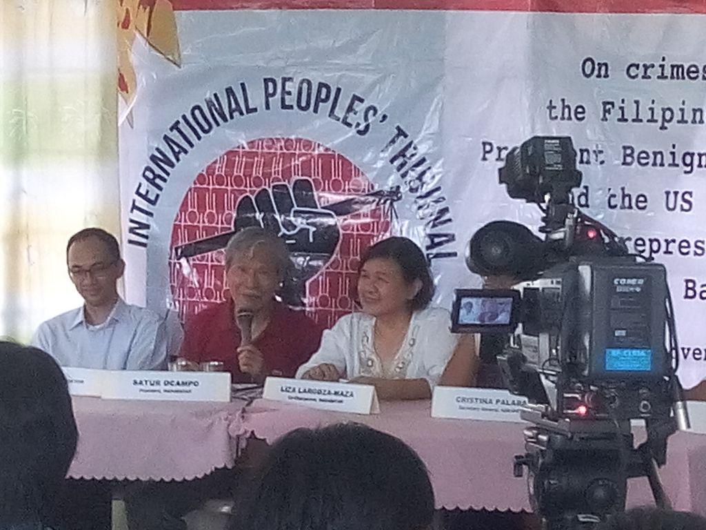 ipt_ph's tweet image. Case of political harassment, effort to thwart the IPT (on Liza Maza's being barred fm travelling to US