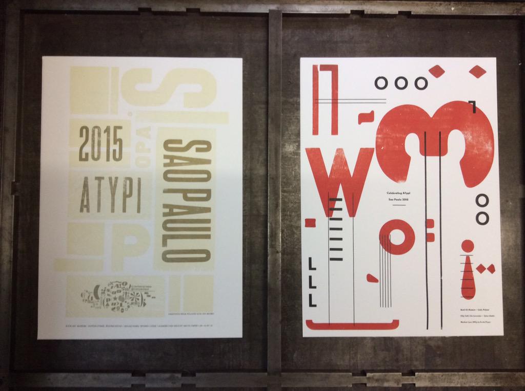 marcin_dybas's tweet image. #letterpressreloaded @BookArtMuseum #atypi2015