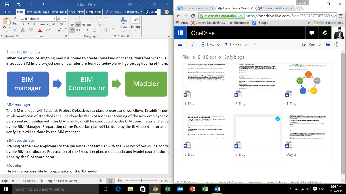 naman7719's tweet image. Preparation for Day6 #BIMblogs . Help of @Office
Ref mat-@RICSnews @autodesku @AutodeskEDU @BIM360 #bloggerswanted
