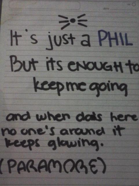 phanlestwell's tweet image. #PhanLyrics mate