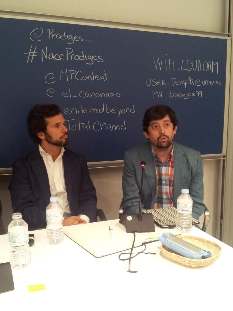 cineytele's tweet photo. Felipe Jiménez-Luna de @endemolbeyond "Estamos apostando por los grandes y pequeños productores" @prodiges_ http://t.co/Lt5w84PuC0