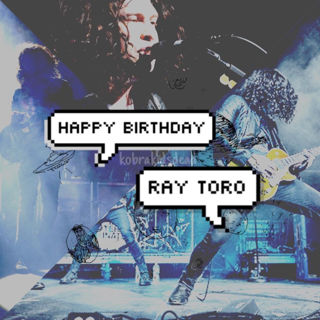 Happy Birthday Ray Toro! <3 :\)     