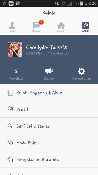 Hi guys, sekarang Cherlyder punya Line lho, nah di add yah ID LINEnya @TSE2973N walaupun tidak Official/Resmi...
