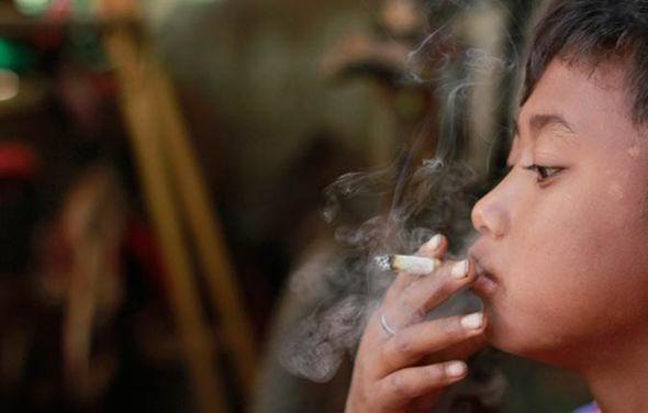 Idea to stop children's #smoking ! 
an order "Not to put cigarette buds in public place " atleast we can hide 2 child