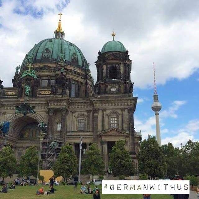 germanwithus's tweet photo. Guten Morgen! #GermanWithUs ❤️ #german #deutsch #deutschlernen #germany #deutschland #berlin #berlinerdom http://t.co/k0GMXodGlv