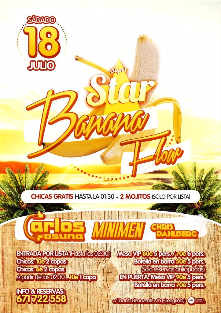 Night_superstar's tweet image. Y el Sábado una de las fiestas que más nos gustan #BananaFlow

Lo damos absolutamente todo #SuperPeople!!!