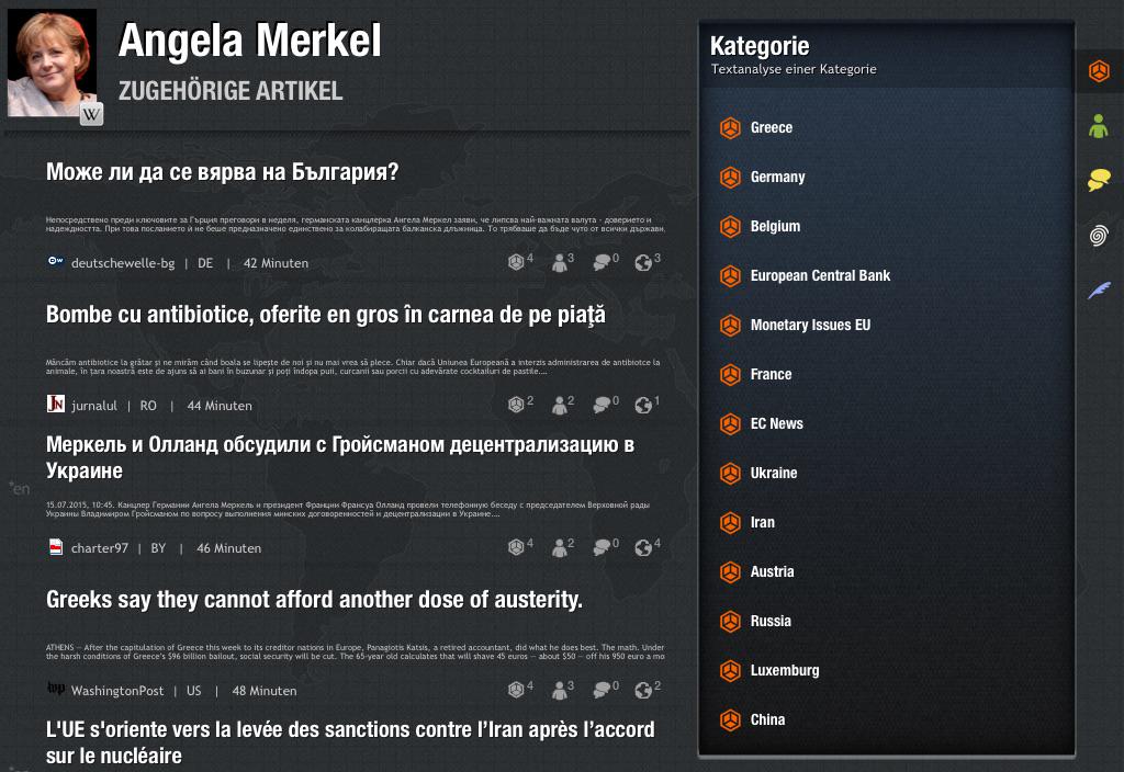 FEJS_Germany's tweet photo. Check out this tool: Europe Media Monitor #EMM by the EU Commission - #AngelaMerkel via #EMM http://t.co/Amkh3oxdNc http://t.co/kXxNN6kWuI