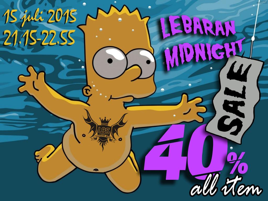 Still happening #MIDNIGHTSALE #TONIGHT 21.15 - 22.55 wib
All item disc 40% OFF