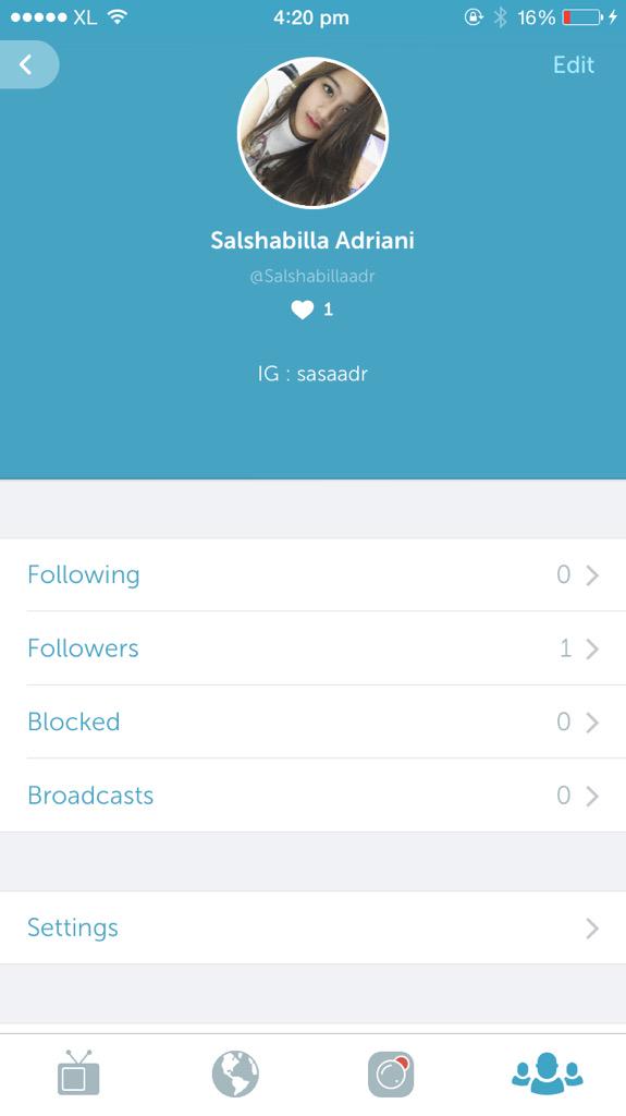 salshaabilaa's tweet photo. Periscope👇🏻👇🏻👇🏻 http://t.co/k8HVSPfGJp