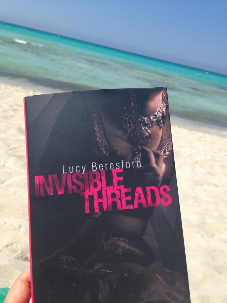 LucyBeresford's tweet image. If u take #InvisibleThreads on hols, send a pic for #WhereBooksGo @sunnysingh_nw3 @quartetbooks Here it is in Majorca
