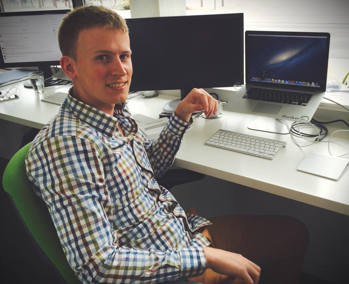 Binarta_'s tweet image. Newest #TeamMember! Welcome to #Binarta &amp;amp; #thinkerIT, @Bart_Goris 😊 #frontenddeveloper #webdesign #webdevelopment