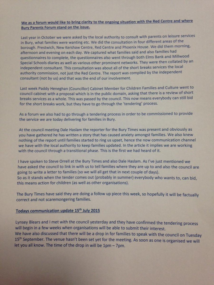 Buryparents's tweet photo. please see the latest short breaks communication. visit http://t.co/OzfVsp32Qf. http://t.co/rCfANmXFn6