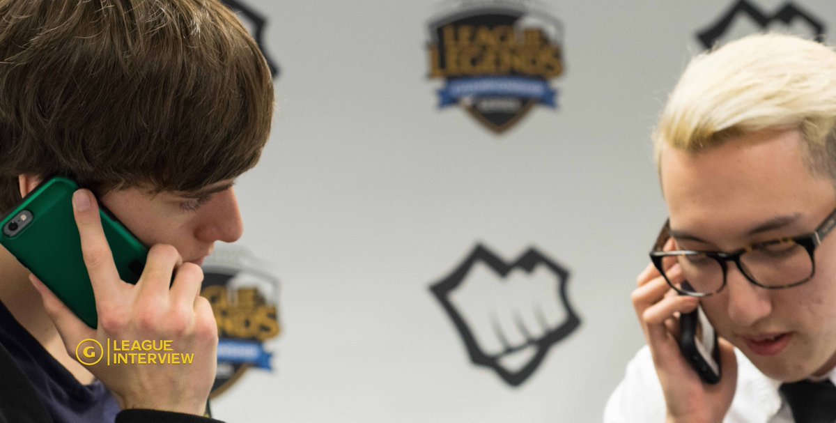 TravisGafford's tweet photo. .@GVCop
and @BunnyFuFuu on Cop's coaching style, having 6 cheeses, and being first in #LCS http://t.co/AF3c0AN0b5 http://t.co/T41QQY2iY1