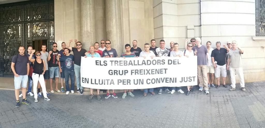 socalvaro's tweet image. Todo el apoyo a l@s compañer@s de FREIXENET por un convenio justo !!
@FICCOOCat @ccoocatalunya @PachecoJpacheco @CCOO