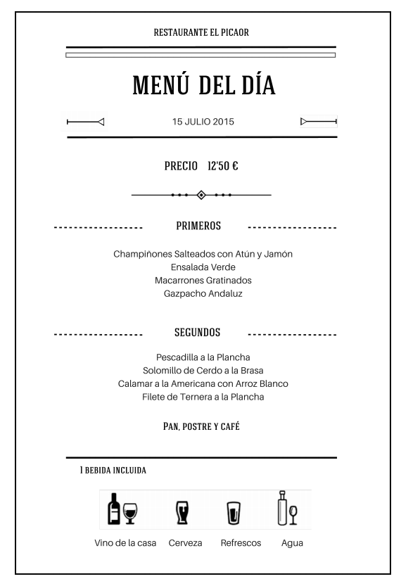 Elpicaor_ibi's tweet photo. Ya tenemos el Menú 15 de Julio 2015 – Restaurante el Picaor disponible en nuestra web: http://t.co/PoBX4mzr0A ¿Vi… http://t.co/SLs12bmcAY