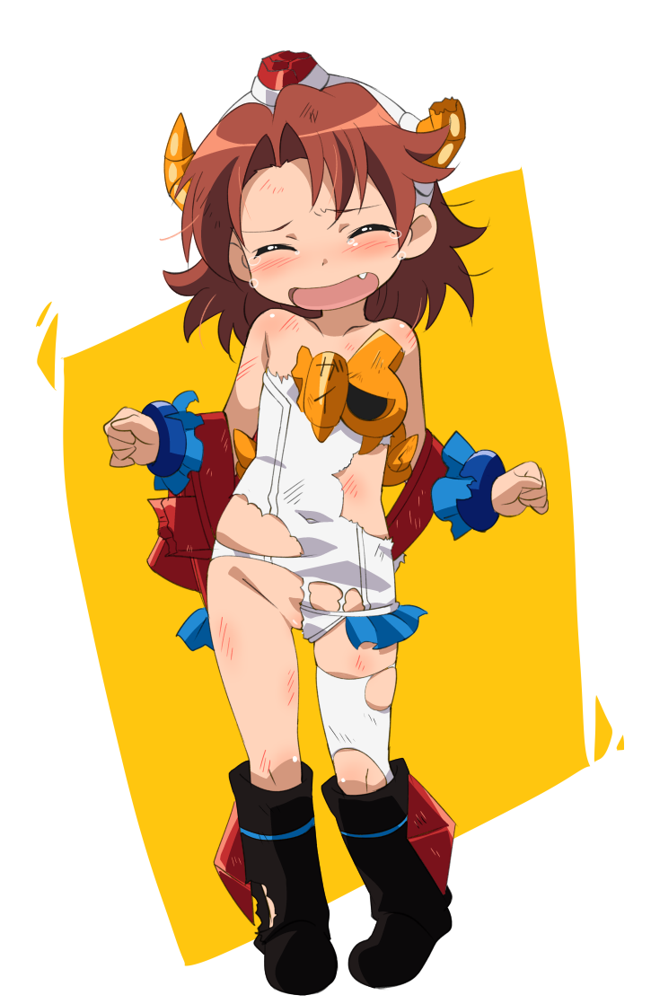 「ガイちゃん・ざ・ぷち。せっかくなので色つけてみた。落書きです。 」|くろねあのイラスト