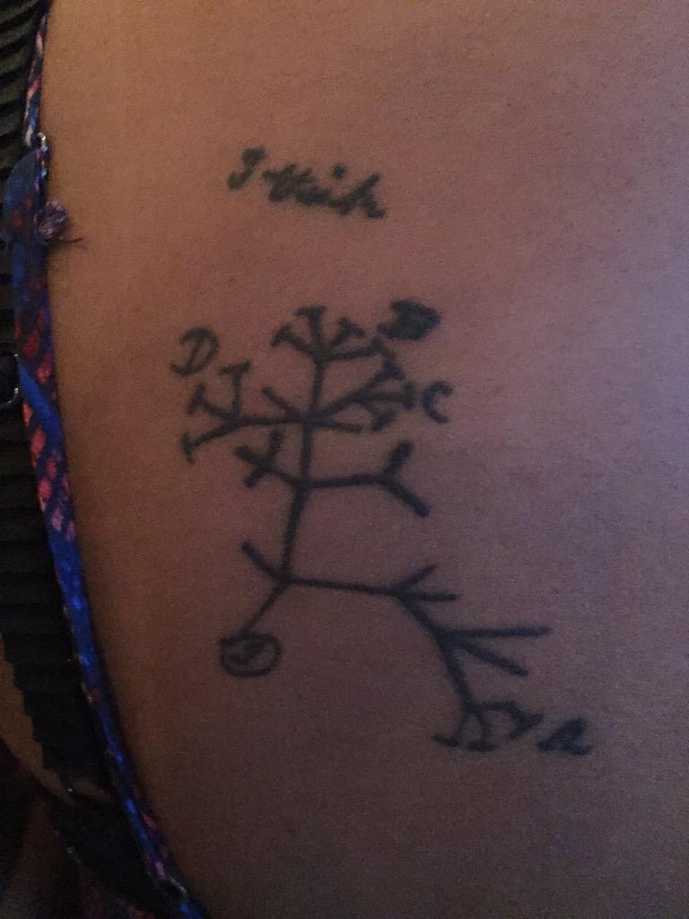 The Genealogical World of Phylogenetic Networks: Tattoo Monday XVI —  ambitious Darwin trees