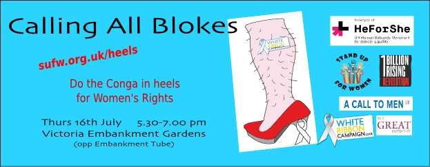 StandUp4_Women's tweet photo. @BBernieMorgan One for the Boys .. do the Conga in heels 4 the women in ur life this Thurs! http://t.co/YAO6LvZRwe http://t.co/AghdudAU6o