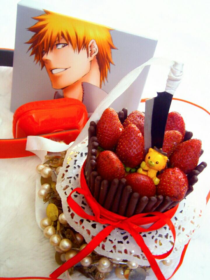  sensei~ please tell ichigo, happy birthday from me!!! >///< 