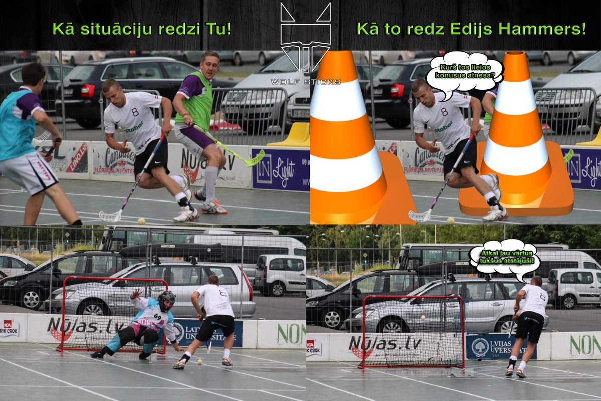 Wolf_Sticks's tweet photo. Neliels komikss par to, kā laukumā situāciju redz @EdijsH un kā to redz visi pārējie! #SB_Mns #WolfSticks #LEXX http://t.co/k6BIt4CLUT
