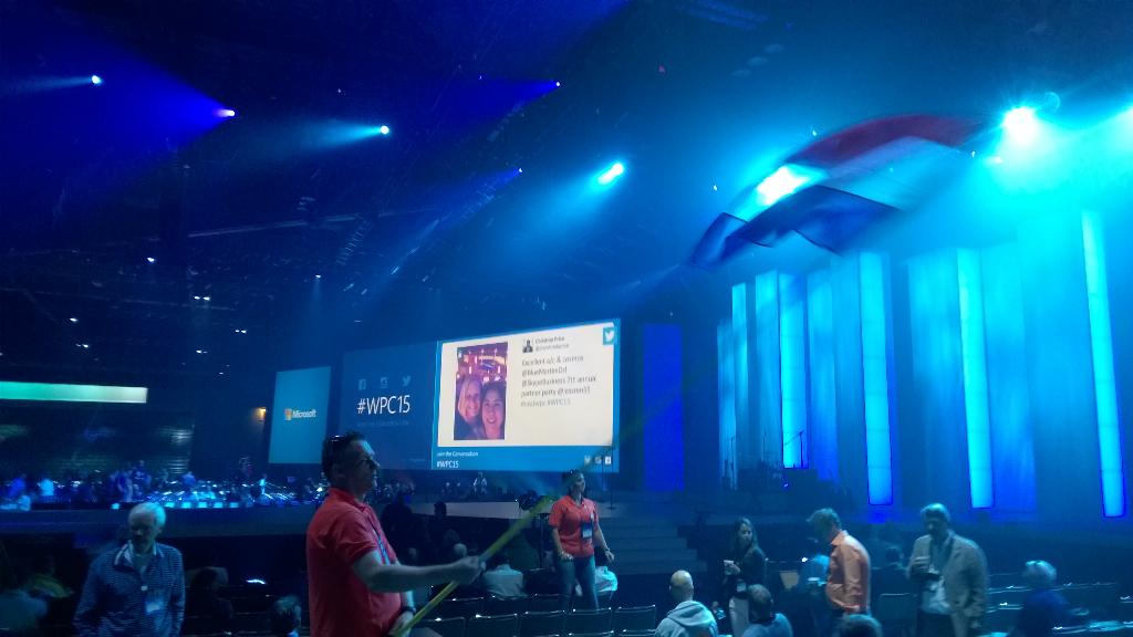 We raised the dutch flag again at #WPC15. GO DUTCHIES