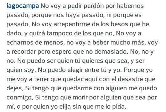 iagocampa's tweet photo. Si tengo que quedarme con alguien me quedo conmigo. https://t.co/wxfCuw488Y