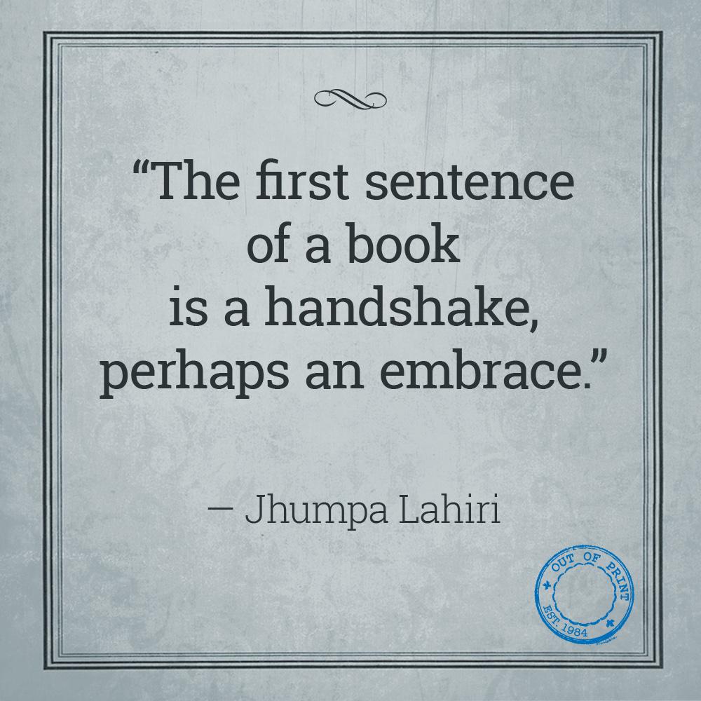 Hello, wonderful book!  