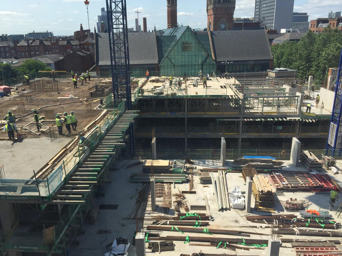 McAleerRushe's tweet photo. Live pictures from the @DominvsGroup Hotel, Manchester http://t.co/yOglSmajpf  @DominvsHotels http://t.co/CYqcnBbcWN