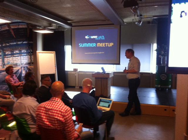Eerste van reeks Fiware Summer Meetups succesvol! In de augustus nog plaats, zie fiware-lab.nl. #fiware