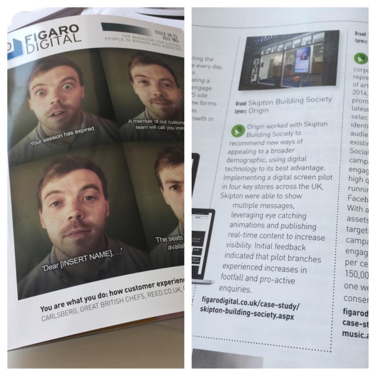 GeorgiaBrown's tweet image. @OriginCreative nice case study on Skipton Building Society digital screens in @Figaro_Digital Good work team #Origin