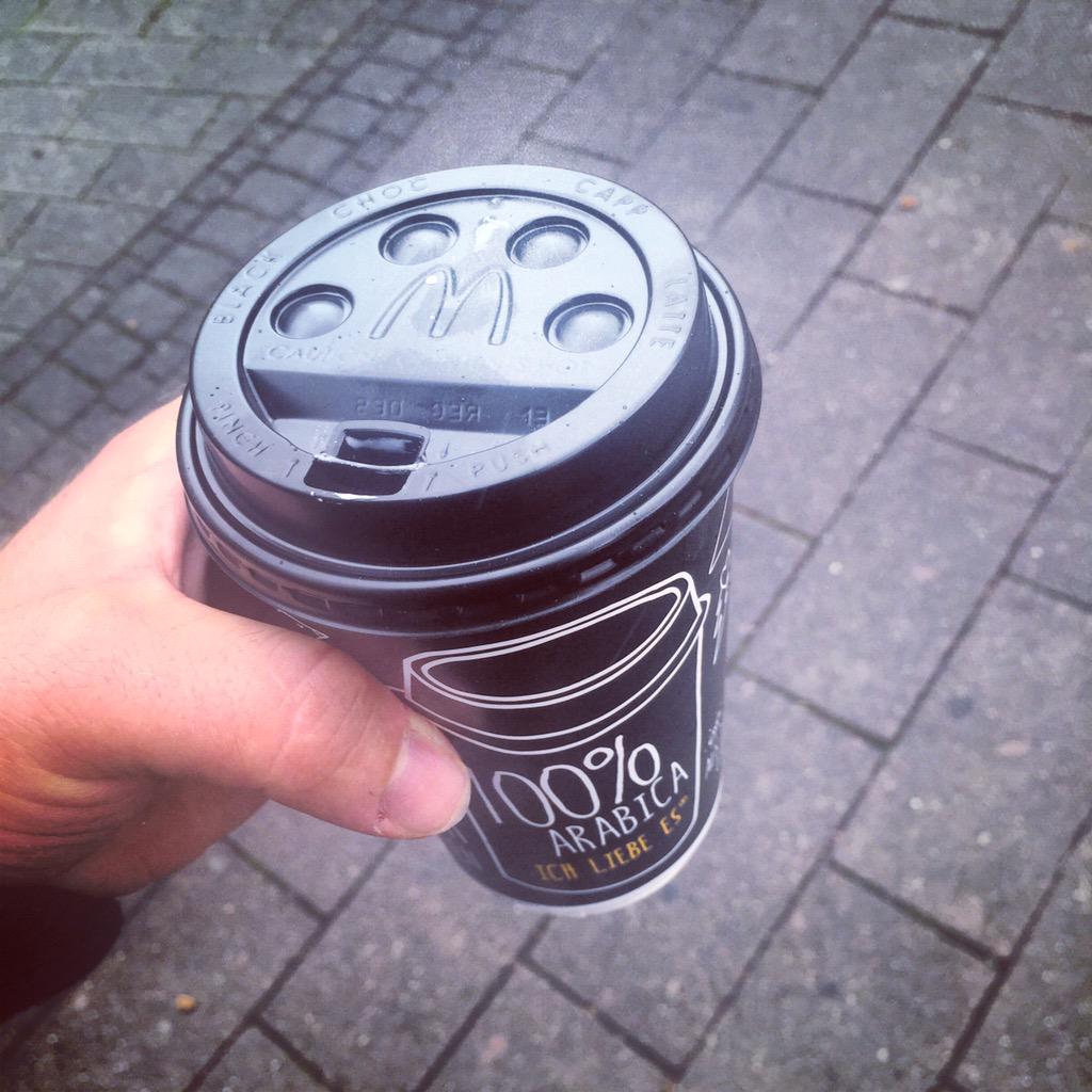 White Chocolate 🙈 #sunset #sunrise #sun #McDonalds #Chocolate #morning #instagood