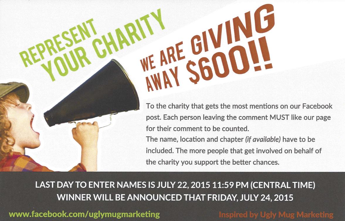Don't forget to vote for us! #cenla #nonprofit #foodbank #facebook #vote #help #community #charity #karma