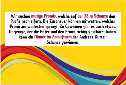 R u a celebrity &amp; u always wanted to feel like <a href="/simonammann/">Simon Ammann</a>? Contact us, we will make it possible <a href="/FISskijumping/">Viessmann FIS Ski Jumping World Cup</a>