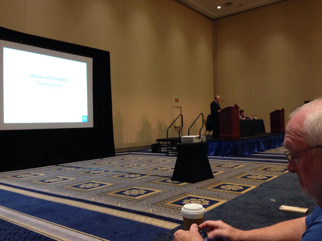 AmberH724's tweet photo. Final House of Delegates session! #PharmEd15 #HSOP http://t.co/RrKuE6DDa7