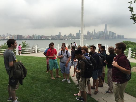 PrepGuidance's tweet image. Visiting local gem  #StevensTech today with our summer group