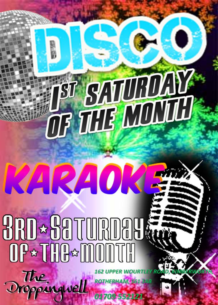Droppingwell's tweet photo. Karaoke this Saturday! http://t.co/blClexKJzG