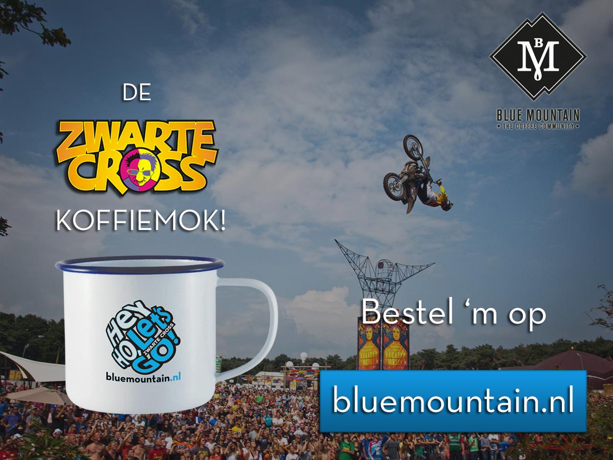 Unieke <a href="/zwartecross/">Zwarte Cross</a> mok hebben? Handig voor koffie, bier of tentharingen!
Bestel snel: bluemountain.nl/zwartecross2015  #ZC15